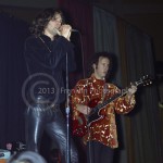 8411 Jim Morrison and Robby Krieger at the Exhibit Hall in Phoenix Arizona on 11-7-68. Photo by Tom Franklin.