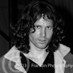 8413 Jim Morrison head shot at the Coliseum in Phoenix Arizona on 2-17-68. Photo by Tom Franklin.