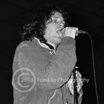 8665 Jim Morrison onstage at the Coliseum in Phoenix Arizona on 2-17-68. Photo by Tom Franklin.