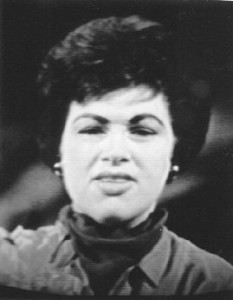 Patsy Cline on American Bandstand. Due to the fact that the film footage of Patsy on the show has been lost, Johnny's photos that he took of his television are the only pictures that survive to document her performance.